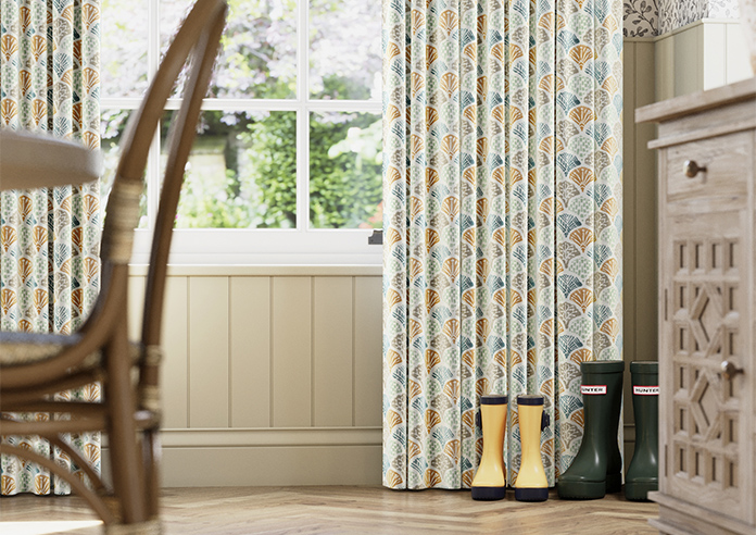 Foxley Faux Silk, Nautilus - Made to Measure Curtain - Image 5